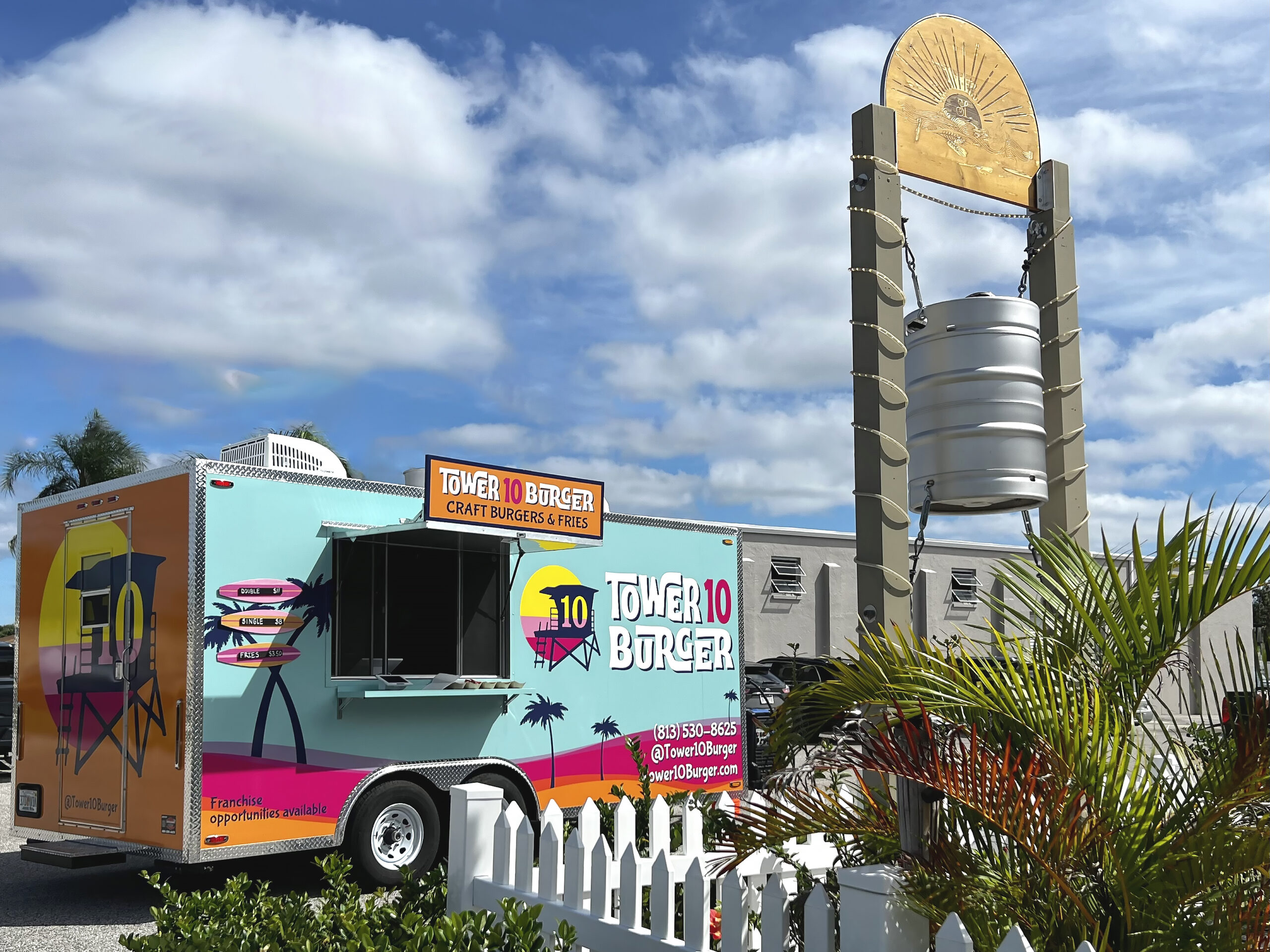 Tower 10 Burger Food Truck